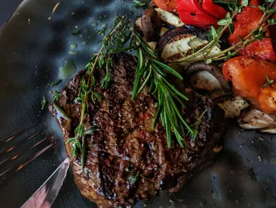 Beef Steak With Vegetables