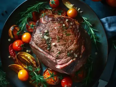 Beef Steak with Vegetables